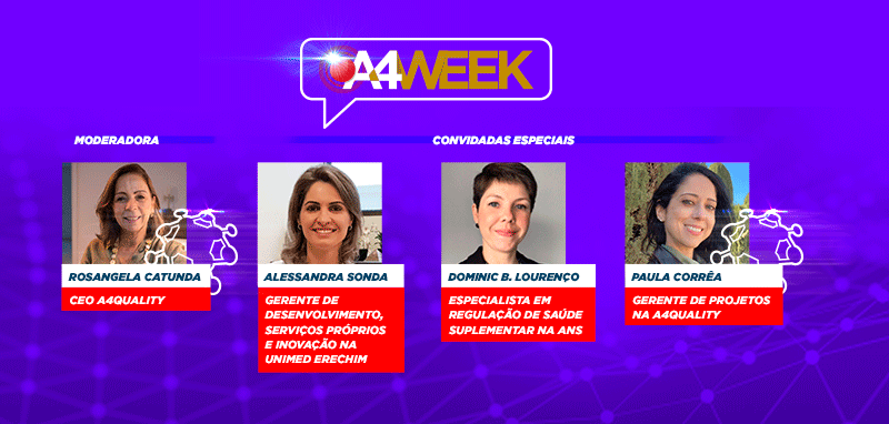 Participantes da A4Week do dia 26 de agosto, quarta-feira
