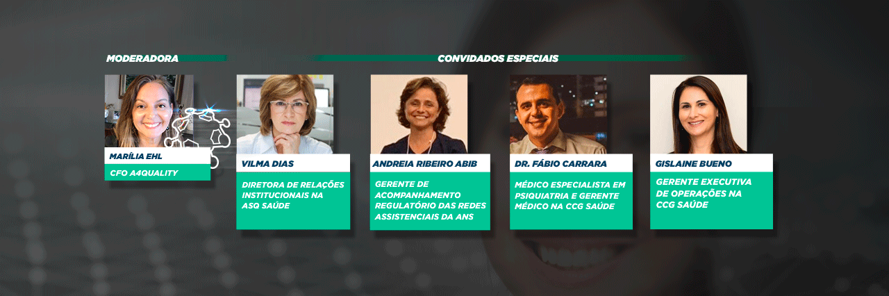 Marília ehl, Vilma Dias, Andréia Adib, Fábio Carrara e Gislaine Bueno