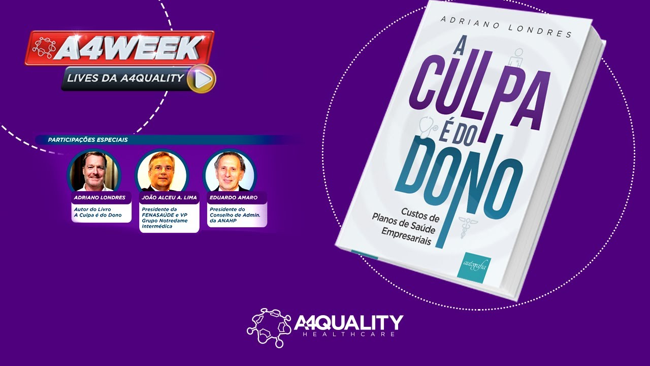 A4Week Lançamento do Livro A Culpa é do Dono