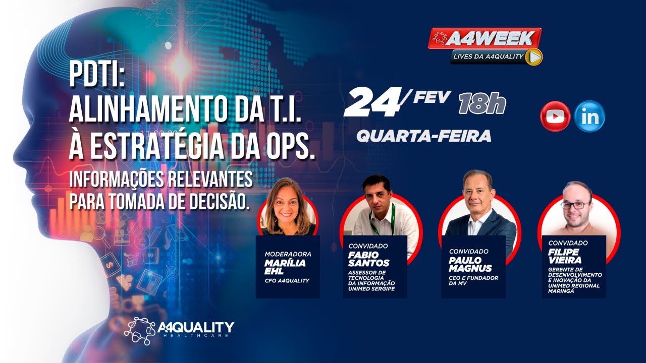 A4Week – PDTI: Alinhamento da TI à Estratégia das OPS
