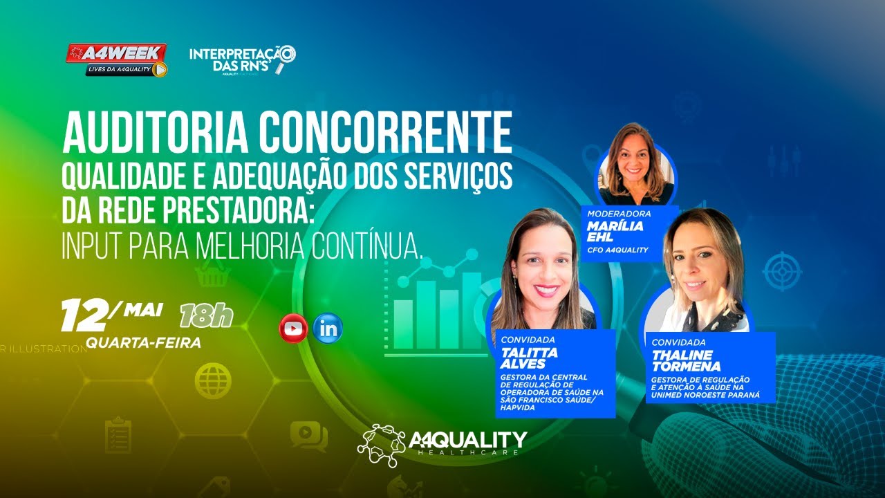 A4Week: Auditoria Concorrente – Qualidade e Adequação dos Serviços da Rede Prestadora