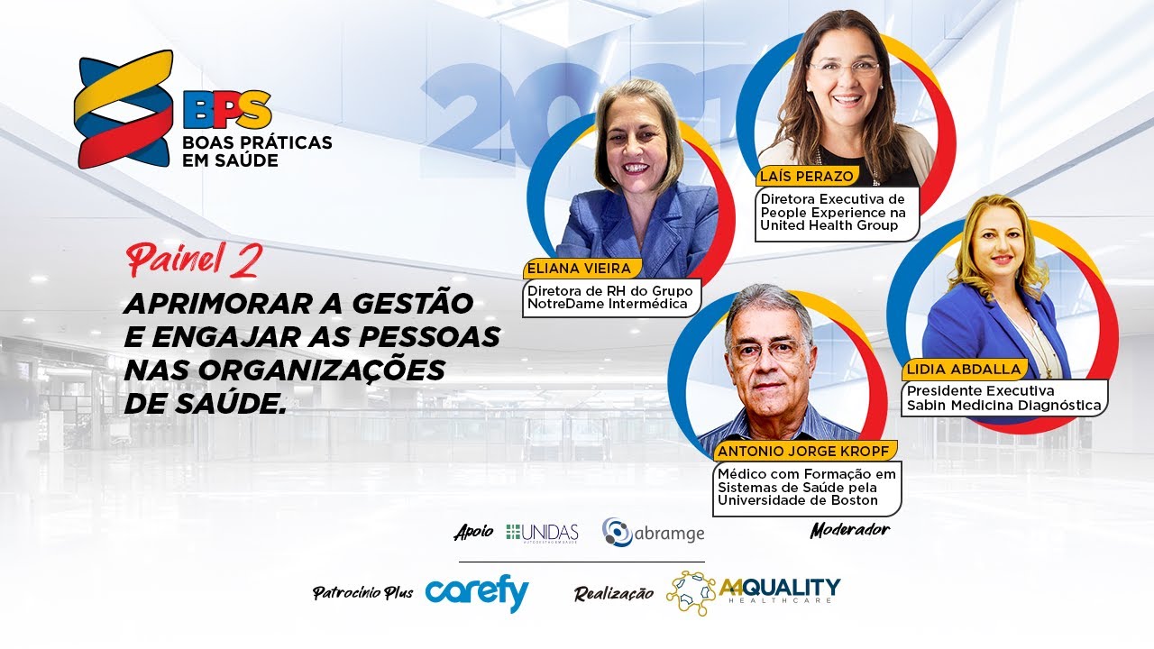 Painel 2: Aprimorar a Gestão e Engajar as Pessoas nas Organizações de Saúde