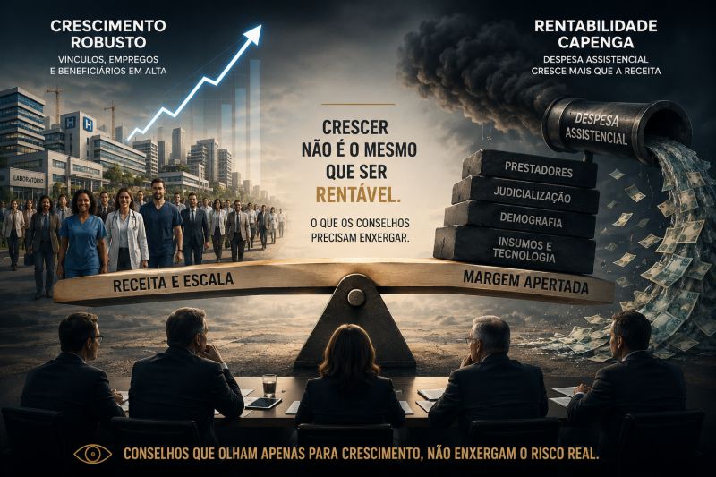 A ficha que ainda não caiu para as OPS: a saúde dos beneficiários e da empresa levam à mesma direção